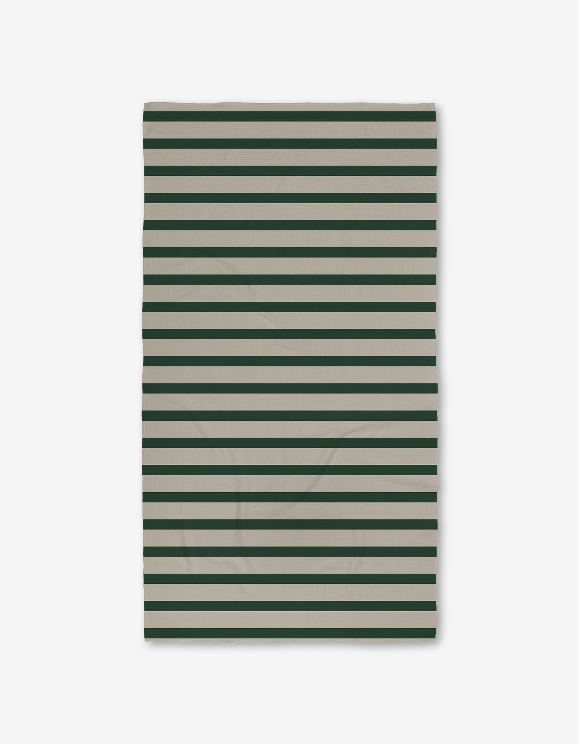 Deep Green Stripes