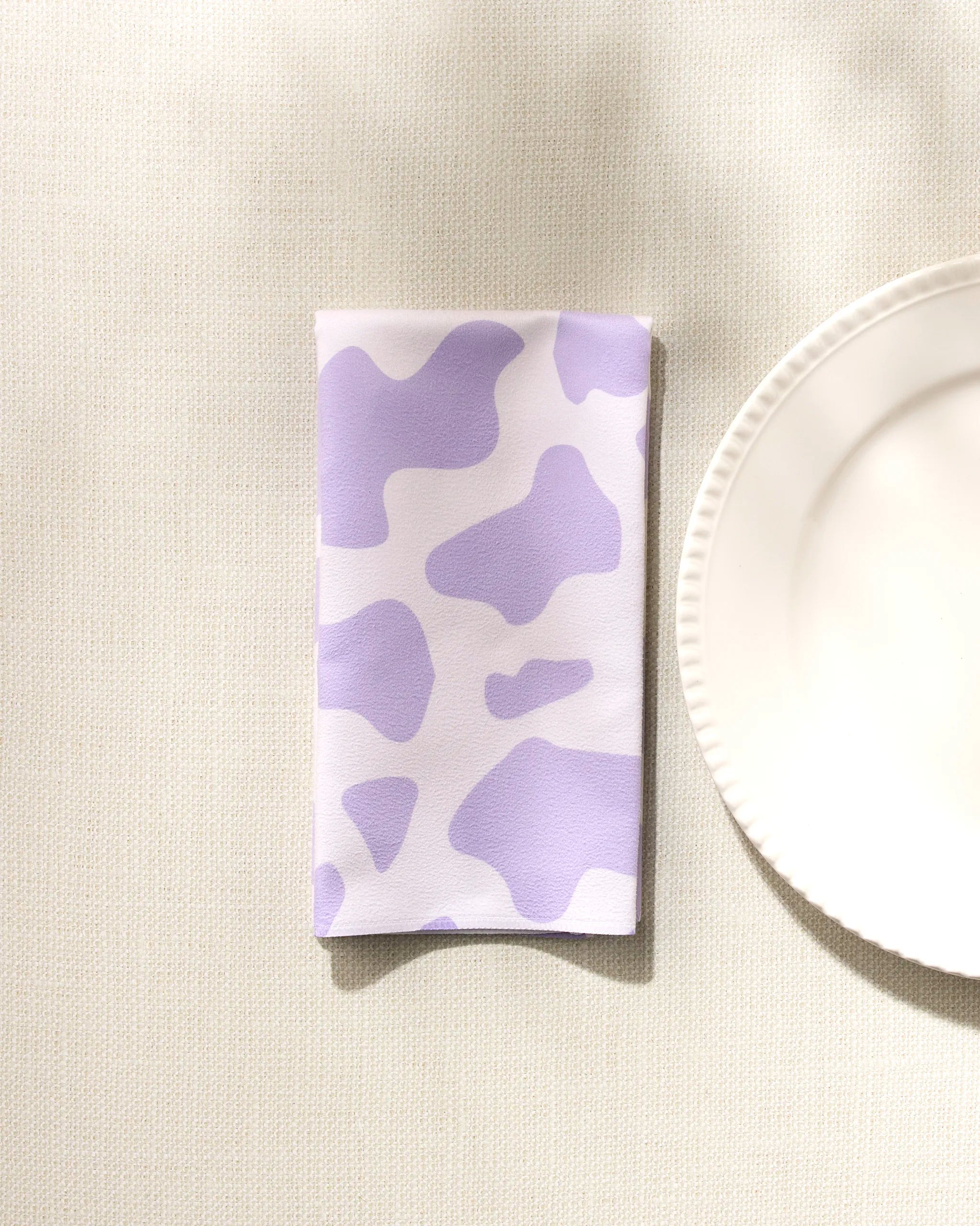 Cow Print Lilac