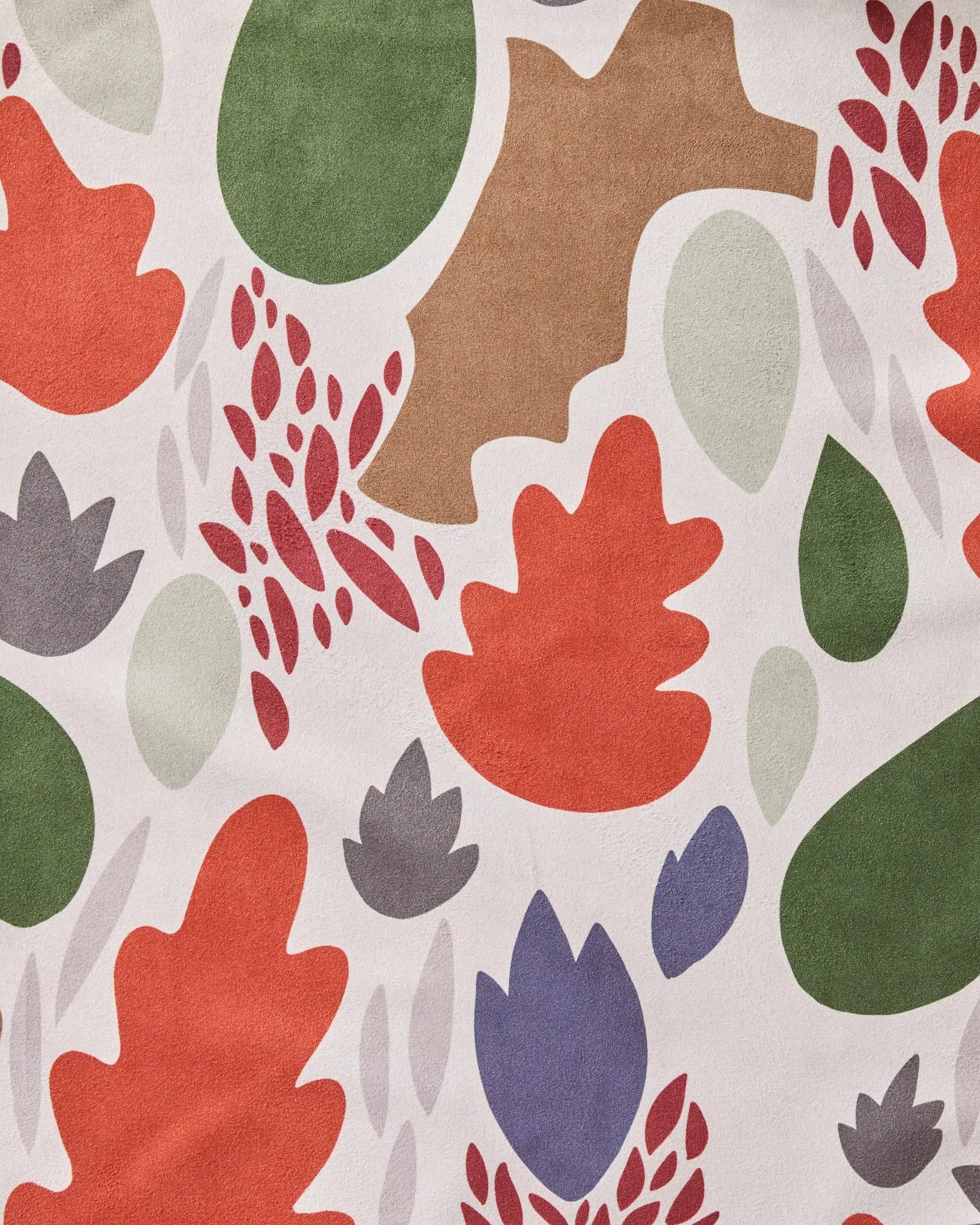 Cut Paper Leaves Cream