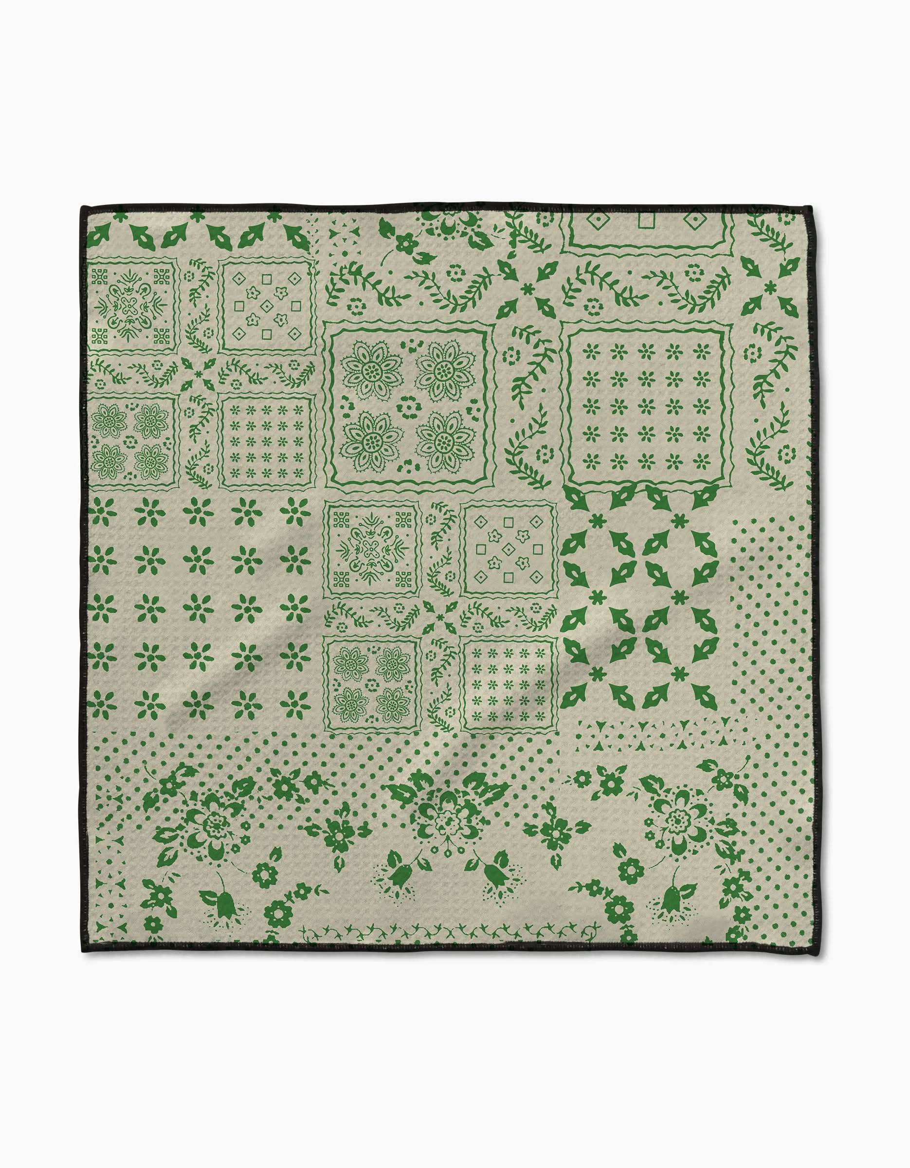 Blossoming Bandanna Green