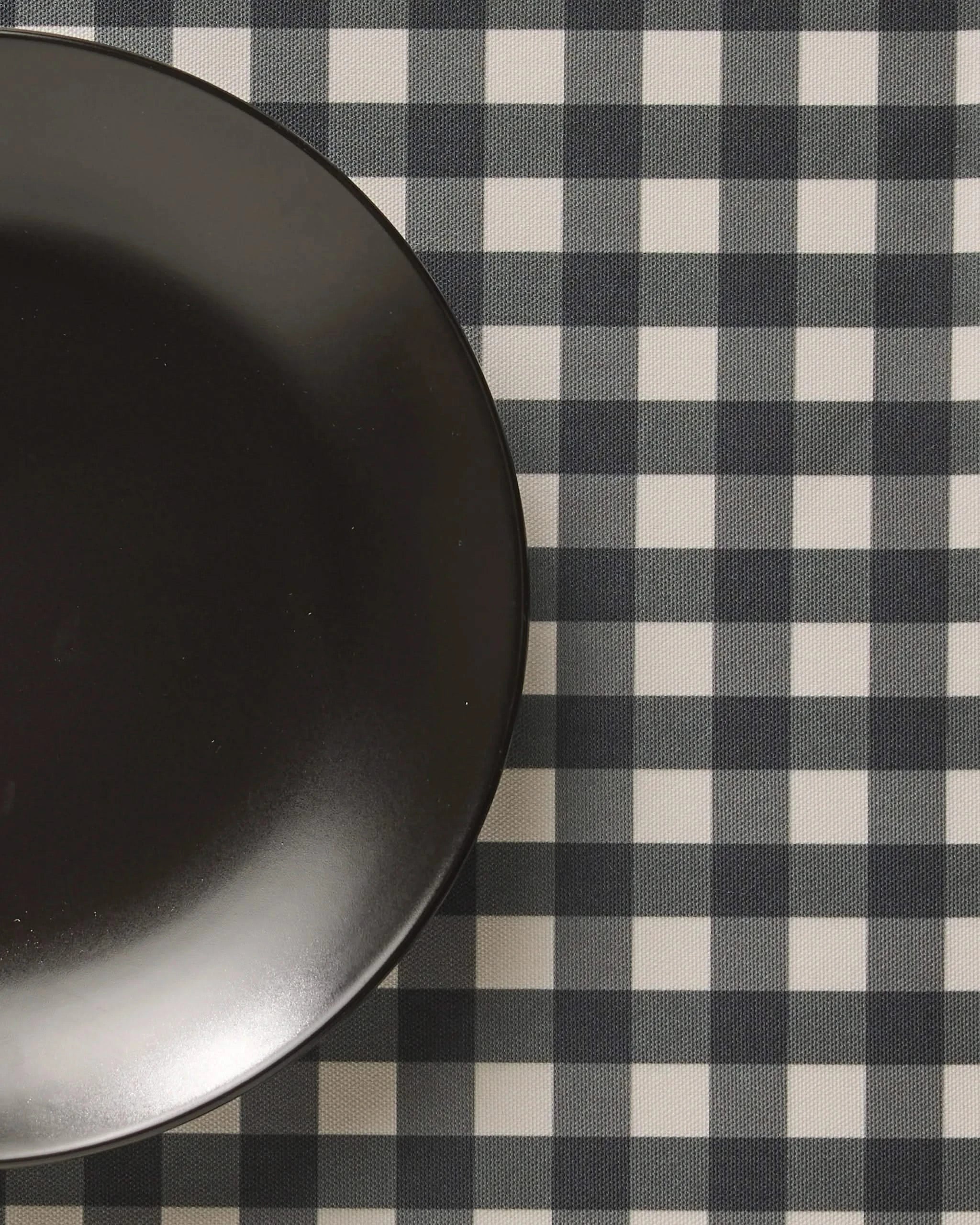 Charcoal Gingham