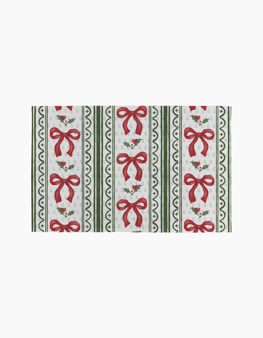 Christmas Bow Stripe