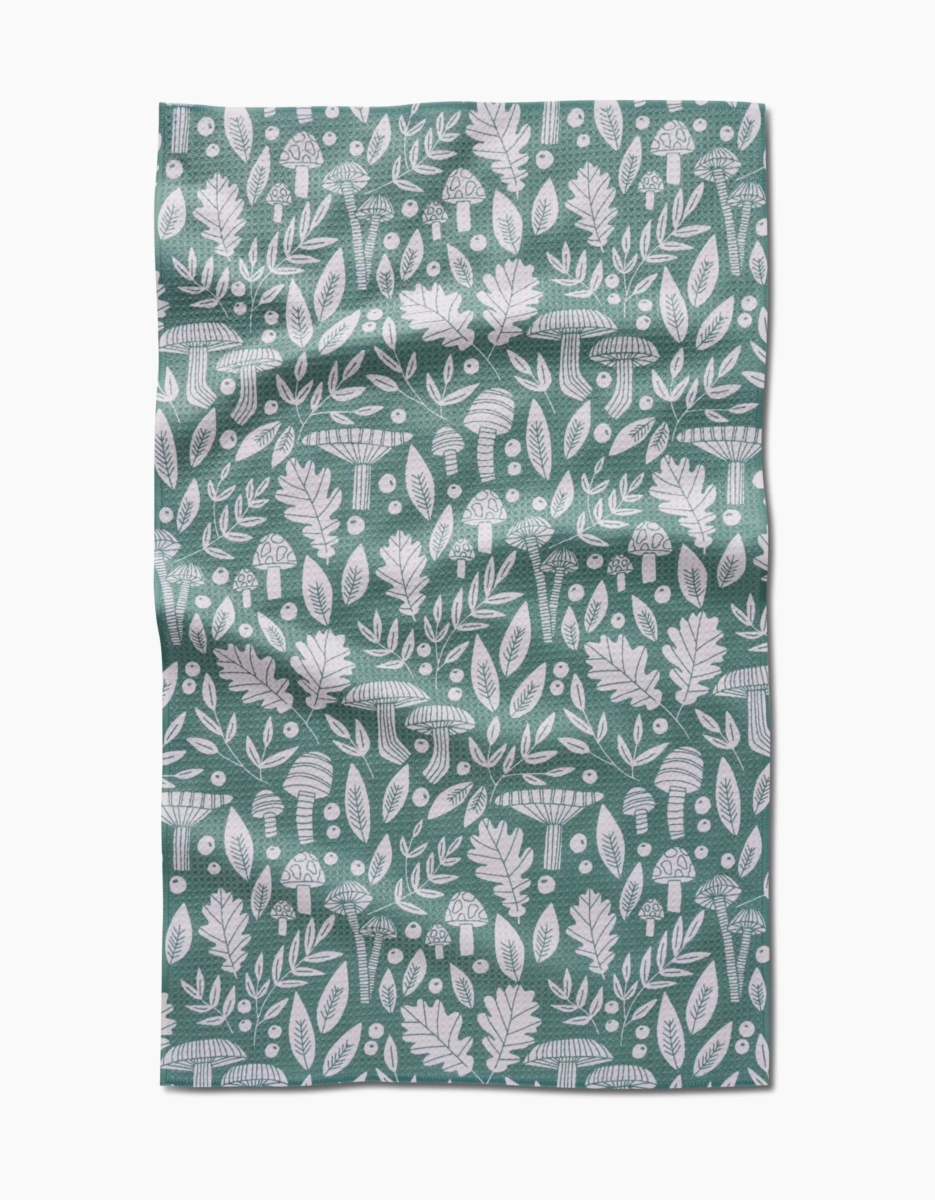 Fall Mushrooms And Leaves